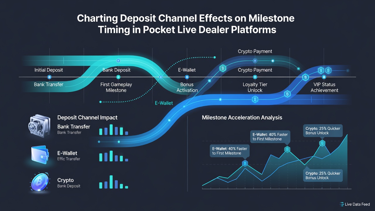 Detaillierte Grafik zu Zahlungswegen und Meilenstein-Timing in Live-Dealer-Apps