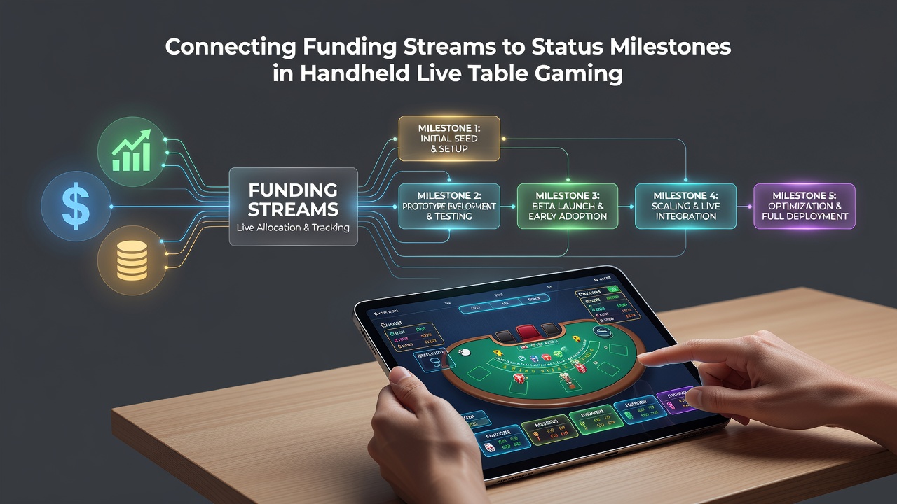 Statusfortschritt durch Finanzierungswege in portablen Live-Casino-Apps